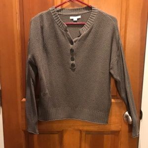 American Eagle army green sweater